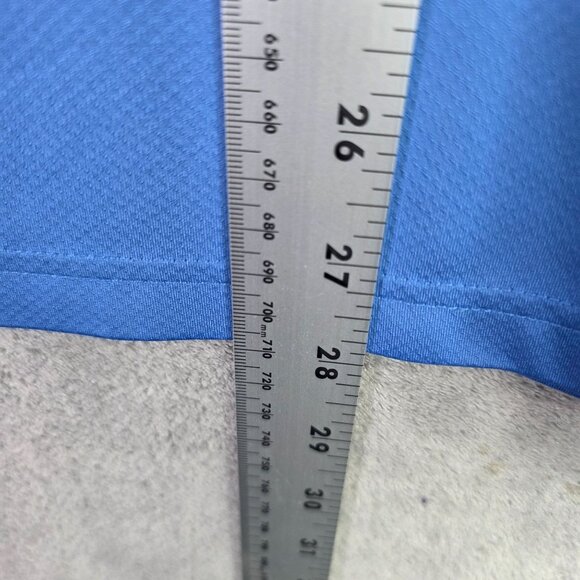 Mens Member's Mark Blue Performance Polo Shirt Short Sleeve Polyester Stretch XL - Picture 5 of 6